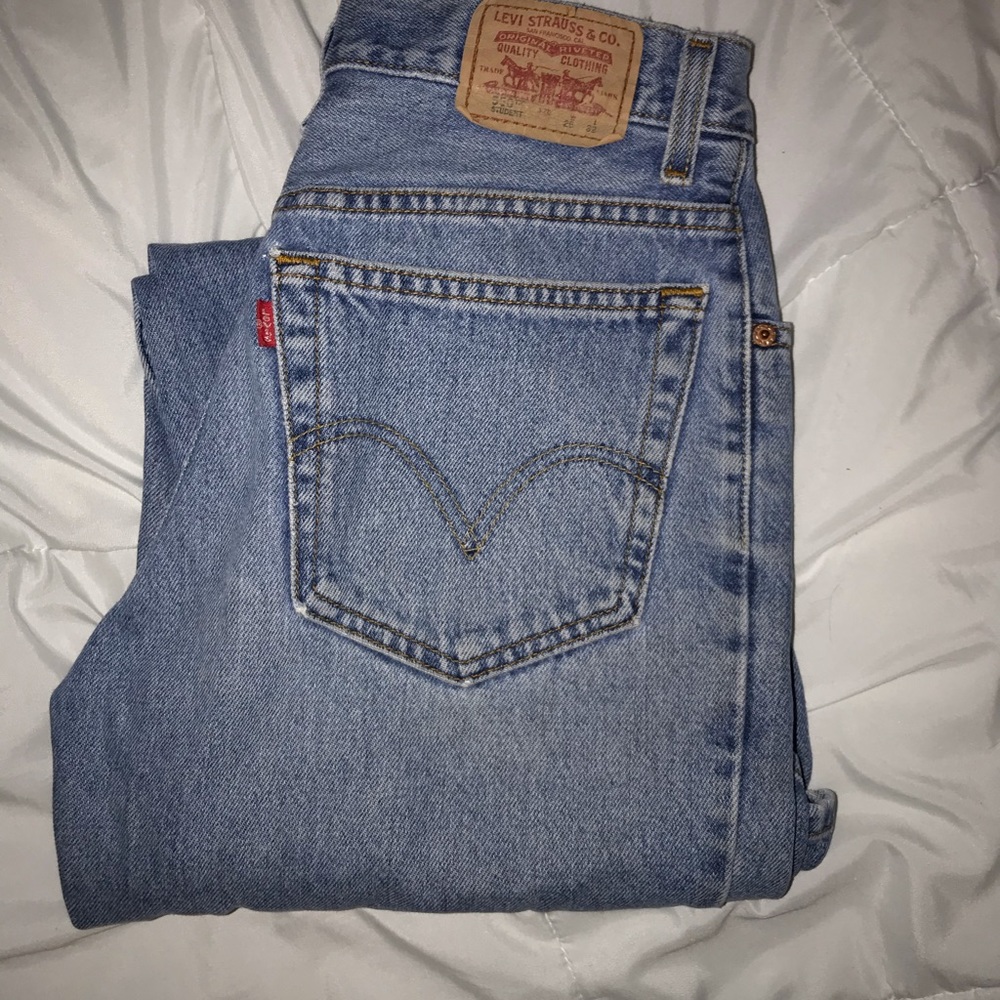 Vintage Levi 550 student relax fit jeans